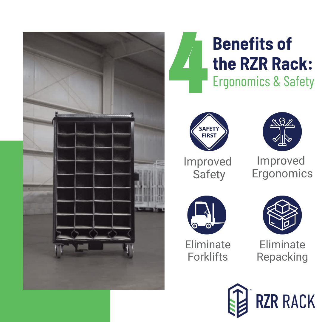 Enhancing Safety and Ergonomics in Manufacturing: The RZR Rack’s Vertical Expansion Solution